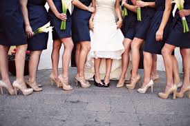 Fuchsia Bm Shoes Or Gold Bm Shoes Weddingbee Navy Bridesmaid Dresses Blue Wedding Dresses Navy Bridesmaids