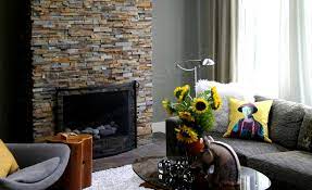 As with all natural stone, it features different variations in colour and veining making it. Natural Stacked Stone Veneer Fireplace Stone Fireplace Ideas