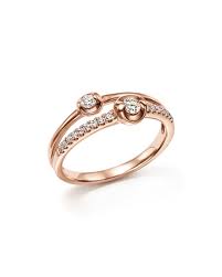 Bloomingdale S Diamond Two Stone Ring In 14k Rose Gold 30 Ct T W 100 Exclusive Jewelry Accessories Fine Jewelry All Fine Jewelry Bloomingdale S Stone Rings Fashion Rings Diamond Circle Pendant