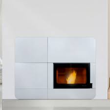 A freestanding pellet stove can be installed virtually anywhere within the. Pellet Heating Stove Super Insert 24 30 38 Ecoforest 20 Kw 50 Kw Wall Mounted Contemporary