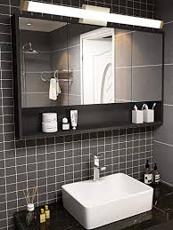 Bath mirrors toilet anti fog led lights square smart bathroom mirror for hotel restaurant. Yhtlaeh Bathroom Vanity Light Brushed Nickel Square Led 40 Inch 24w White Light 4000k Wall Bar Lighting Fixtures Over Mirror Buy Online In Botswana At Botswana Desertcart Com Productid 157995383