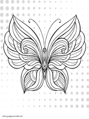 Color pictures of baby animals, spring flowers, umbrellas, kites and more! 30 Butterfly Coloring Pages For Adults New