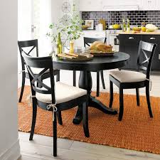 Explore a variety of styles and designs online today with a do you have a smaller dining space but require additional seats around your table when you're hosting dinner parties? Vintner Black Wood Dining Chair And Cushion Crate And Barrel