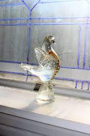 Vintage Murano Glass Bird Figurine With