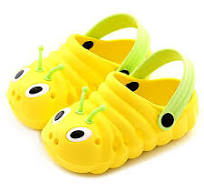 Baby Clogs Funny Garden Shoes Non-Slip Plastic Kids Sandals Closed Toe  Slippers Cute Infant Toddler Beach Shower Shoes for Boys and Girls 0-5 Years