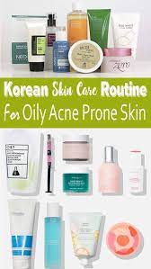 Korean Skin Care Routine For Acne And Oily Skin Korean Routine Korean Ski Acne Care Korean Oily Skin Care Korean Skincare Routine Korean Skincare