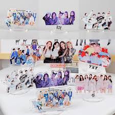Midzys, the fans of itzy, recently had another . Kpop Txt Straykids Blackpink Twice Acrylic Stand Action Figure Doll Seventeen Itzy Got7 Standing Action Table Decor Buy At The Price Of 2 01 In Aliexpress Com Imall Com