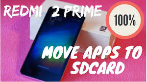 Move Apps To Sd Card Xiaomi Redmi 2 Prime Youtube