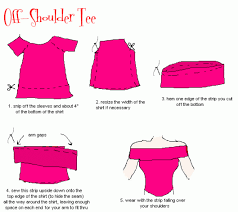 Off Shoulder Shirtje Maken Van Oud T Shirt Inclusief Tutorial Kreativt Toj Toj Diy Toj