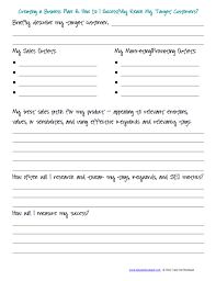 Pin By Olivia Hoffman On Etsy Simple Business Plan Template Business Plan Template Free Business Worksheet