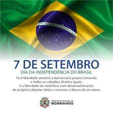 O que vai acontecer no sete de setembro? No Dia 7 De Setembro Em Todos Prefeitura De Morrinhos Facebook