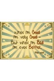 Postkarte Spruch Englisch When I M Good