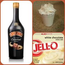 White Chocolate Salted Caramel Cream Pudding Shots 1 Small Pkg White Chocolate Instant Pudding 3 4 Pudding Shots Pudding Shot Recipes Salted Caramel Cheesecake