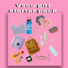 Vsco Girl Starter Pack White Girl Starter Pack Starter Pack Vsco