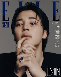 Jimin Shines in Tiffany for Elle Korea November 2023 Covers
