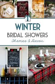 Five Winter Wedding Shower Themes You Ll Love Winter Bridal Shower Decorations Winter Bridal Showers Wedding Shower Themes