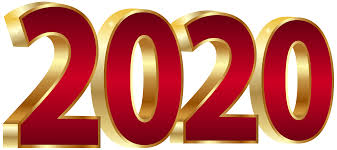 2020 Gold And Red Png Clipart Image Gallery Yopriceville High Quality Images And Transparent Png Free Cli Happy New Year Png Happy New Year Images Newyear