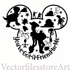 Download Toy Story 4 Svg With Forky Png Svg Dxf Eps Silhouette Bundle Png Toy Story Svg Disney Silhouettes Disney Silhouette