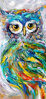 52 New Ideas For Painting Ideas On Canvas Animals Palette Knife Modern Art Artists Art Painting Oil Owl Painting