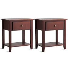Some of our bedside tables even have doors or drawers to hide your current bestseller from borrowers and all have prices that won't disturb your. Nightstands Set Of 2 Target