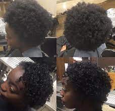 Reformation Curl Before Top After Bottom Permed Hairstyles Natural Hair Styles Short Curly Weave Hairstyles