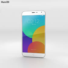 Meizu MX4 White 3D model - Electronics ...