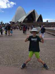 Cm Around The World Josh Kennedy Mom Dad Annie The Nanny Alum Scott And Family Down Under Campmenominee Green Sydney Opera House Opera House Kennedy