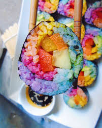 Rainbow Unicorn Sushi Pretty Food Rainbow Food Food