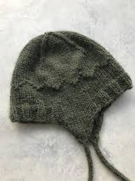 Ribbing of the earflap baby hat knitting pattern: Earflap Hat Pattern Free Allfreeknitting Com