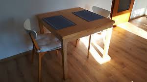 Beim klapptisch hingegen klappst du die seiten nach bedarf nach oben oder weg. Tisch Ikea Bjursta Birke 90x90 Ausziehbar Auf 168 5x90 Kuchentisch 2 Stuhle Eur 40 00 Picclick De