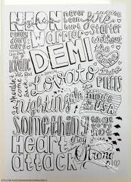 The tell me you love me world tour is a headlining concert tour by demi lovato, with special guests dj khaled and kehlani in leg 1, jax jones and joy. Demi Lovato Tell Me You Love Me Confident Demi Collage Poster Print Hand Lettering Quotes Demi Lovato Demi