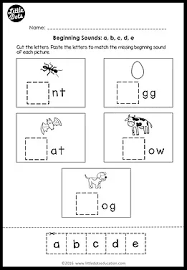 This worksheet introduces kids to the letter sounds by focusing on the first sound of a word. Beginning Sounds Worksheets And Activities Beginning Sounds Worksheets Beginning Sounds Letter Recognition