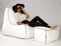 This outdoor bean bag chair is the perfect size for toddlers or preschool. Modern Outdoor Bean Bag Chairs With Ottoman Bean Bags R Us