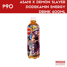 Asahi x Demon Slayer Dodekamin Energy Drink 600ml | Shopee Philippines