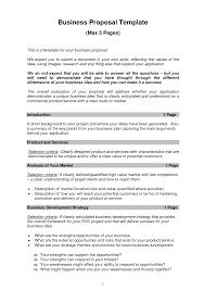 Business Proposal Template Proposal Templates Project Proposal Template Business Proposal Template