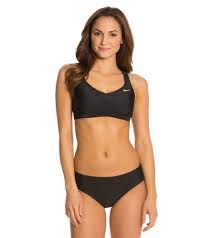 Nike 2 Piece Trainer At Swimoutlet Com Free Shipping Swimsuits Nike Swimsuit Swimsuits Athletic