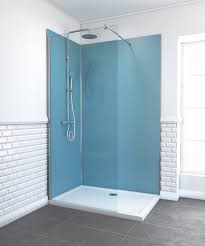 Pour le carrelage imitation parquet, c'est pareil, vous trouverez forcément le style qui vous convient ! Panneau Mural Salle De Bain Bleu Alucolor H 210 Cm X L 90 Cm Bleu Leroy Merlin