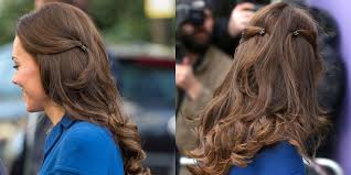 If you want a larger spray of hair, hold the ends and open the clip slightly with your other hand. Kate Middleton Hair Clips Kate Middleton Hairstyles And Haircuts