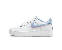 Maybe you would like to learn more about one of these? Nike Air Force 1 Lv8 Gs Double Swoosh White Armory Blue Pink Cw1574 100 Sepsale