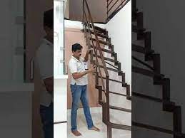 Ms Folding Staircase Raju Patil Makane Mob 7020675657 Kolhapur Maharashtra Youtube In 2021 Folding Staircase Staircase Design Stairs Design