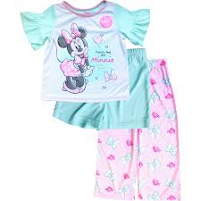 Disney Toddler Girls Minnie Mouse 3 Pc Pajama Set Toddler Girls 2t 4t Clothing Accessories Shop The Exchange