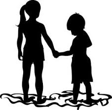 Windows 10 printing issue brother. Siblings Clipart Image Silhouette Of A Brother And Sister Holding Hands At The Beach Silhouette Girl Silhouette Clip Art