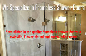 Lewisville Frameless Shower Door Installation Ld Glass Co