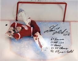 Dominik hasek signed jersey $649.00: Lot Detail Dominik Hasek Signed 16x20 W 6 Inscriptions