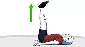 Lie flat on the floor with your lower back pressed to the ground and knees bent. 4 Ways To Do Leg Lifts Wikihow