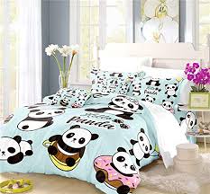 Make bedtime an adventure with kids bedding by marvel. Rixi Panda Duvet Cover Set Chinese Cute Cartoon Animal Panda Bedding Sets For Boy Girl Bedroom Duvet Cover With 2 Panda Things