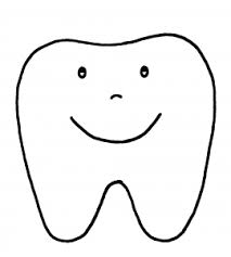 You can find so many unique, cute and complicated pictures for children of all ages as well as many g. Happy Tooth Pattern Or Coloring Page Free Printable Azteach Tooth Template Dental Health Crafts Coloring Pages