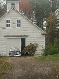 Old Caddy And Barn Somewhere In Nh New Hampshire New England Outdoor Structures