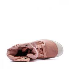 Chaussures en toile rose femme Palladium Baggy pas cher | Espace des Marques