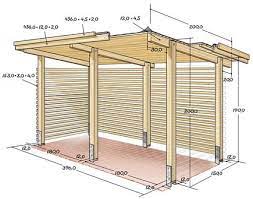 Sie sind auf der suche nach einem unterstand für ihre fahrzeuge, die nicht nur zum abstellen dieser geeignet sind? Mit Gratis Bauplan Und Anleitung Fahrradunterstand Selber Bauen Fahrrad Unterstand Gartenhaus Selber Bauen Garten Unterstand